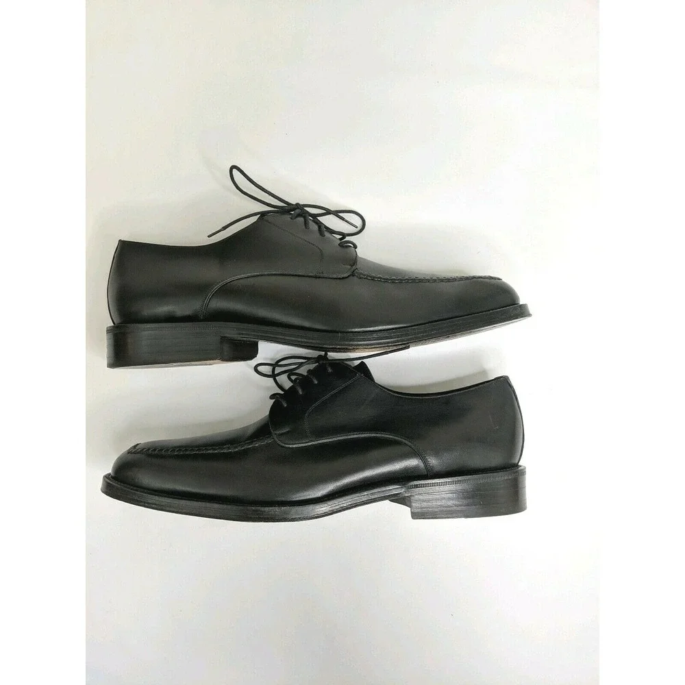 Cole Haan City Black Leather Lace Up Casual Dress Oxford Shoe‎ Mens 13 D EUC